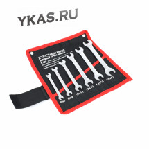 RedMark Набор ключей рожковых 6 шт. (кт.) (6X7-16-17 мм) (холодный штамп) CR-V сумка