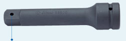 Инструмент HANS. Удлинитель ударн 1/2" 75мм