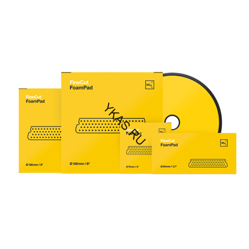 Полировальный круг для абр.паст F6, F5 Ø126х25мм 9998314