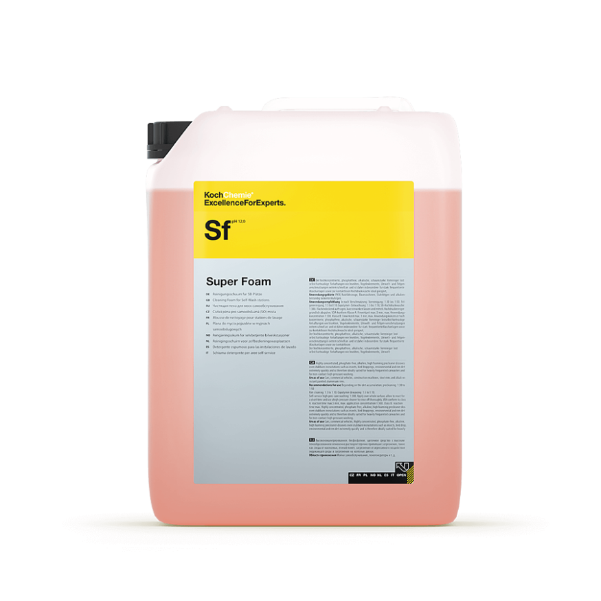 Активная пена Super Foam NTA frei* для глубокого очищения ЛКП (11л) 318011