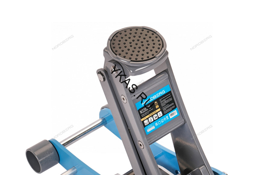 Облегченный алюминиевый домкрат NORDBERG N32021E (2 тонны)