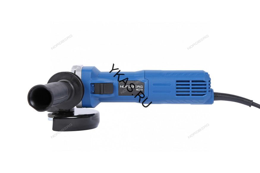 Угловая шлифмашина NORDBERG NE210 с регулировкой оборотов (125 мм, 1020 Вт)