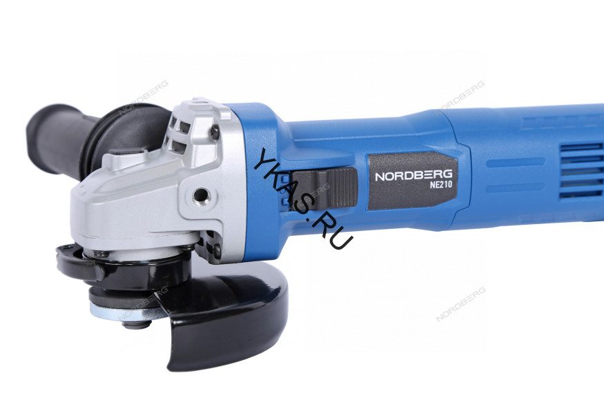 Угловая шлифмашина NORDBERG NE210 с регулировкой оборотов (125 мм, 1020 Вт)