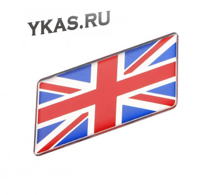Наклейка 3D   флаг Великобритания (6,3x3см)