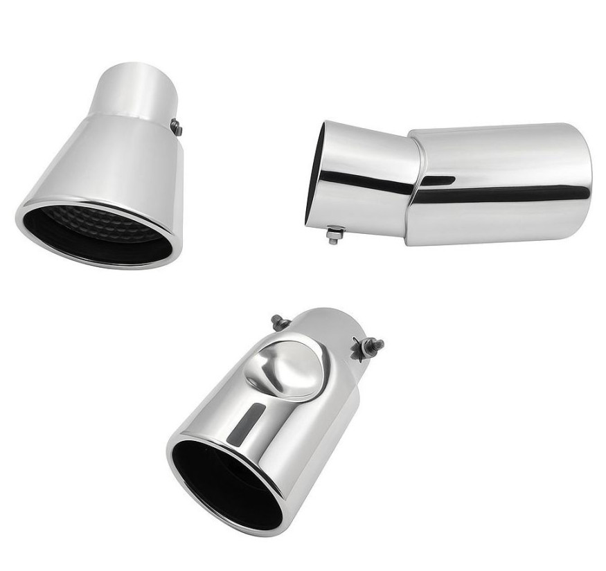 Насадка на глушитель "Carlife" (d 76мм) ширина 101мм длина 185мм