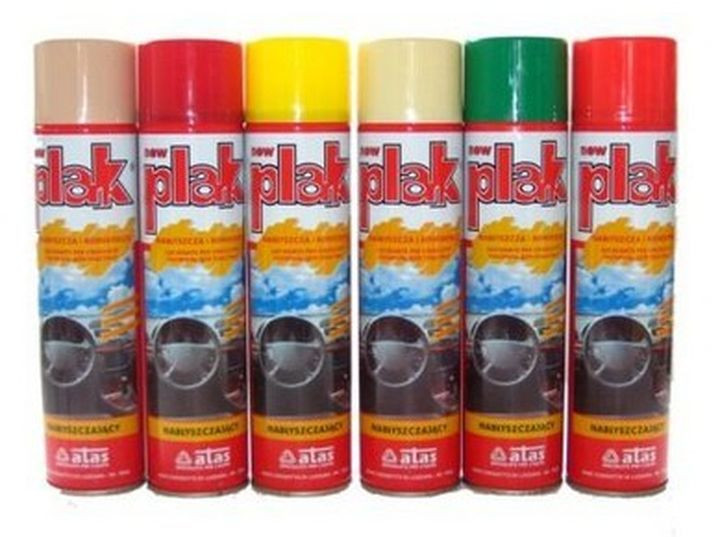 ATAS   PLAK   400 ML - Гранат. Глянцевая полироль торпеды (спрей)