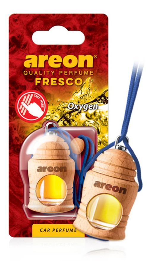Осв.возд. Areon FRESCO "бутылочка в дереве" Oxygen