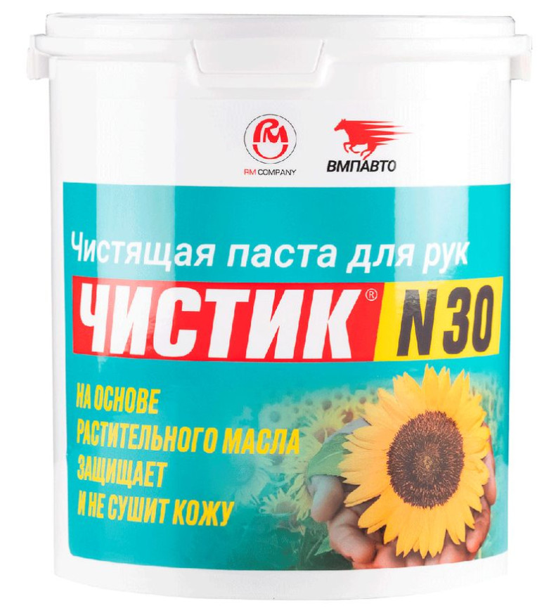 VMPAUTO  Очиститель рук  Чистик №30  ведро  2,5л на основе растительного масла