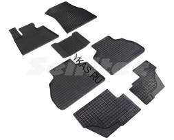 Коврики резиновые BMW X7 G-07 с 2019г.- СЕТКА