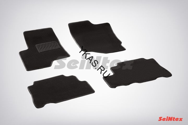 Коврики текстильн. Chevrolet Captiva /Antara 2006-2012г. /компл.4шт./осн.резин./  LUX