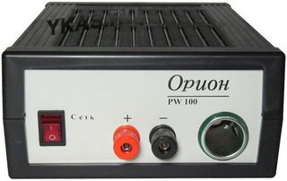 Зарядное устр-во импульсное Орион PW 100  (автомат. 0-15А, источник питания)