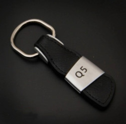 Брелок кожа модельный   AUDI Q5  Черный