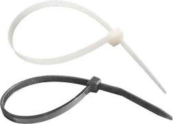 Хомуты пластик  M5  200х3,0 белые (уп.100шт)