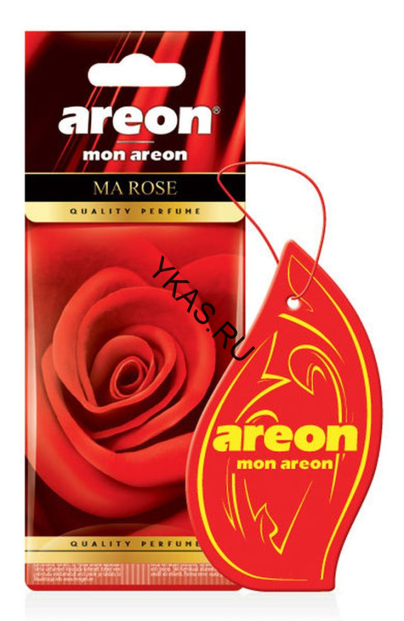 Осв.возд. Areon Сухой MON CLASSIC "Елочки"  Mao Rose