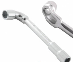 М5. Ключ Г-образный с отверстием  8мм