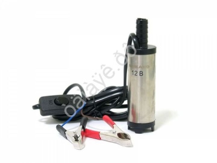 Насос для перекачки топлива без фильтра 38мм  12V  (мини)