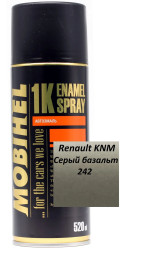 Mobihel Эмаль базовая металлик Renault KNM серый базальт (520мл)