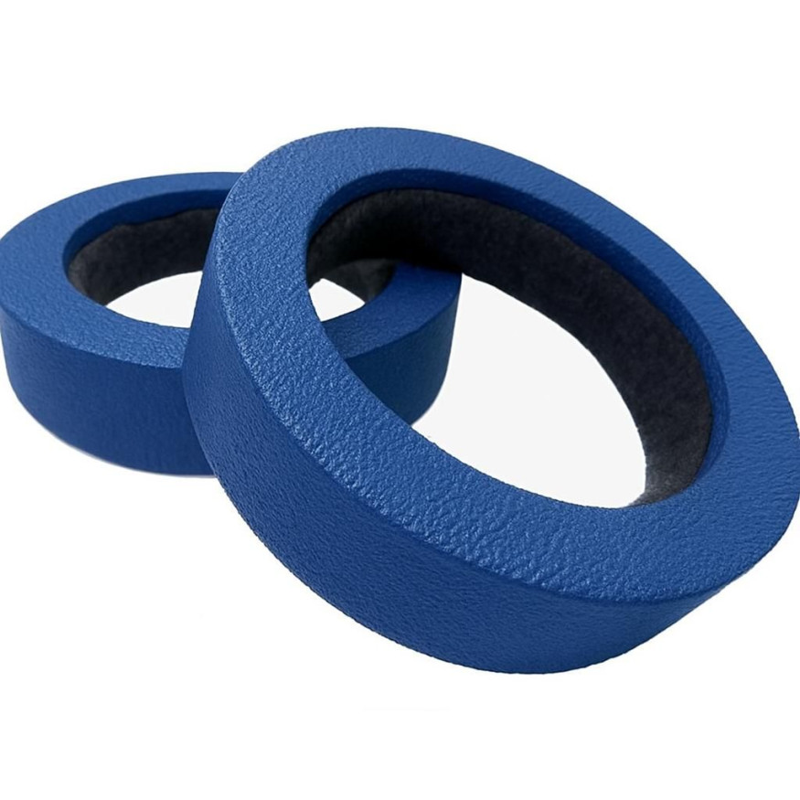 Подставки под колонки  ПОДИУМЫ  16" (плоский , высота 3,6см)  винил Синий  (2 шт.)