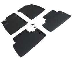 Коврики резиновые   Haval Jolion 2WD с 2021г.- БОРТ