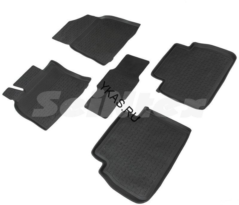 Коврики резиновые   Toyota Camry V70 c 2018г.-  БОРТ