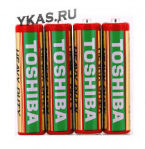 Батарейки Toshiba   AAA  (Мизинчиковые) Shrink цена за 4шт.