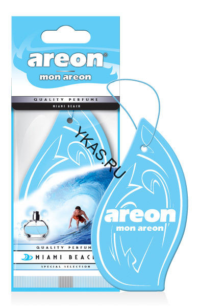 Осв.возд. Areon Сухой MON CLASSIC "Елочки"  Miami Beach