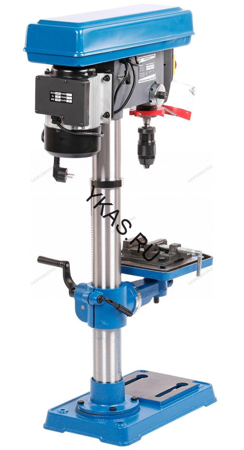 Станок сверлильный NORDBERG ND1667 (600 Вт, 16 мм, 12 скоростей, тиски)