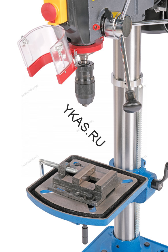 Станок сверлильный NORDBERG ND1667 (600 Вт, 16 мм, 12 скоростей, тиски)