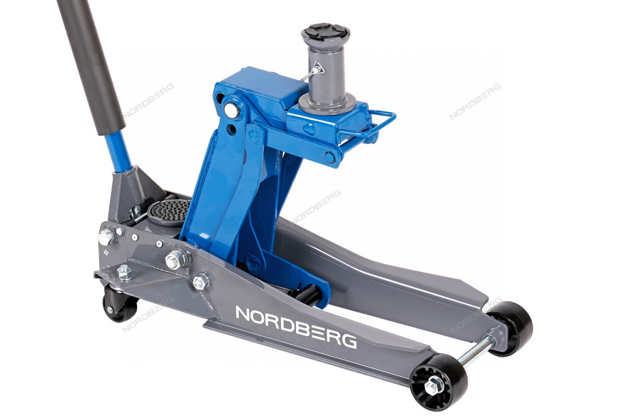 Домкрат подкатной NORDBERG N32025 с изменяемой высотой подхвата и регулируемой проставкой
