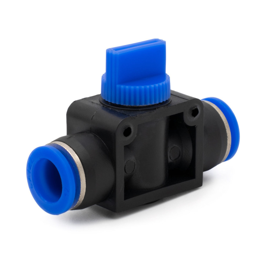 Аварийный переходник  HVFF8  прямой с клапаном 8x8мм