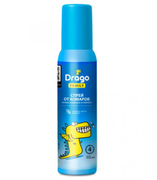 DRAGO Спрей от насекомых для кожи "Drago Family" (4 часа эффект действия)