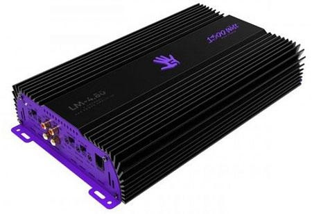 Усилитель  4-х канальный  AMP MASS RMS-4.80   2 Ом: 130 Вт х 4, 4 Ом: 80 Вт x 4