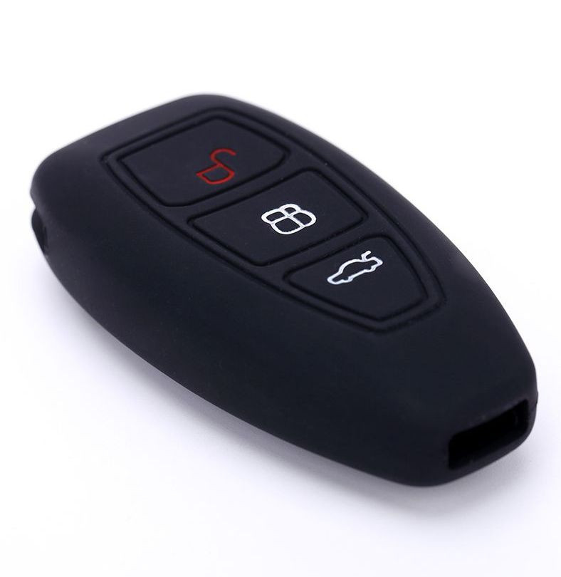 Чехол силиконовый для ключа зажигания  FORD (три кнопки) №2