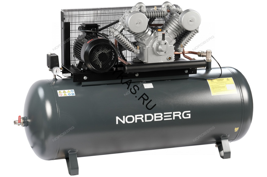 Поршневой ременной компрессор NORDBERG NCP500/1400-16