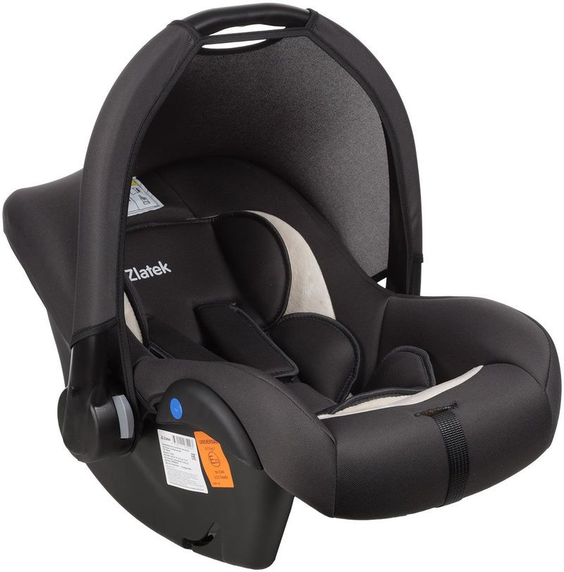 Детское кресло  ZLATEK "Colibri" груп. 0+ (жемчужная сталь lux)