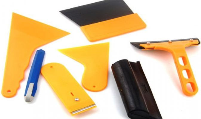 Набор для оклейки стекол  7 предметов