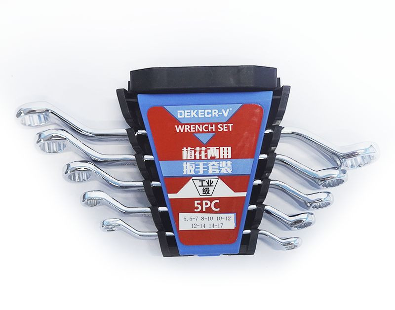 DC Набор изогнутых накидных ключей 5.5-17мм. 5шт