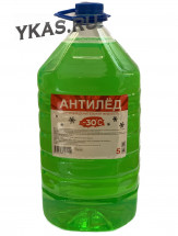 Антиобледенительная жидкость  ZaReva 5л. АНТИЛЁД  зелёный до -30*С (БЕЗ ЗАПАХА!)