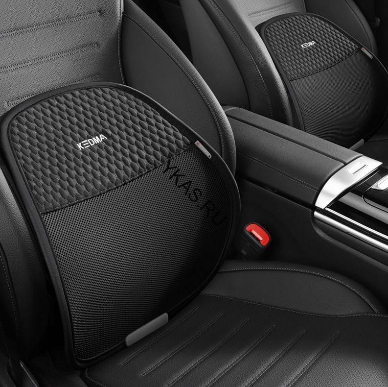 Поясничная поддержка "Carlife"  каркасная черная