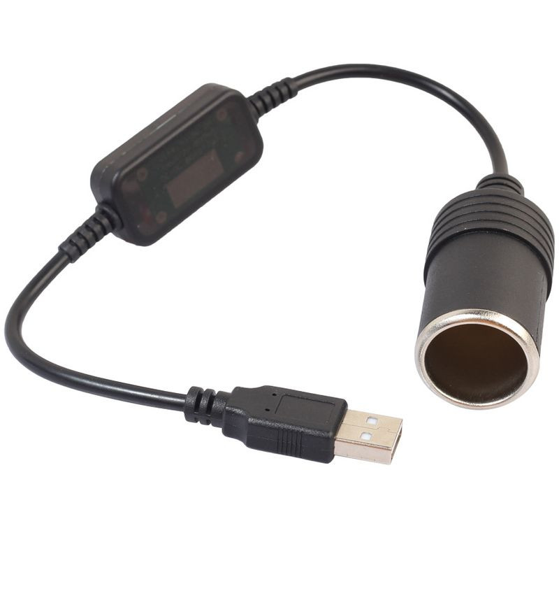Переходник USB- прикуриватель 12V  27см