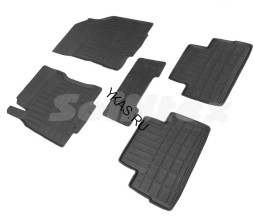 Коврики резиновые   Nissan Qashgai II с 2016г.-  БОРТ (стандарт)