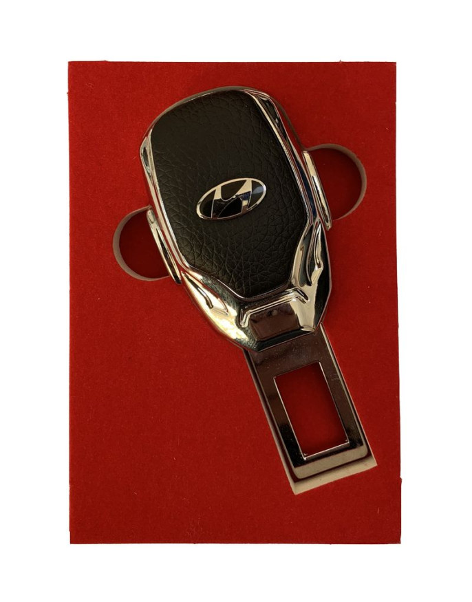 Блокировка ремня безопасности "HYUNDAI"  1шт. (с вставкой)