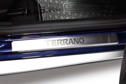 Накладки в проем дверей (4 шт) (НПС) NISSAN Terrano 2014- предзаказ