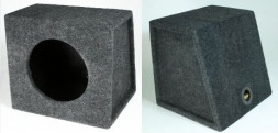 Ящик под сабвуфер 10" (25 литров) обшит карпетом  , закрытый