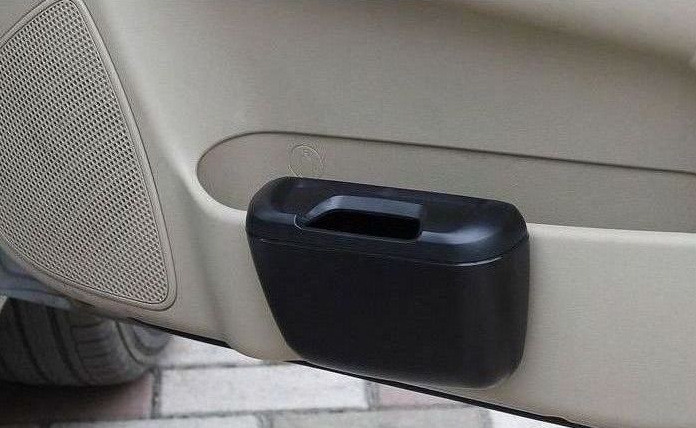 Дополнительный отсек на карман двери 18x12x6.5см Черный