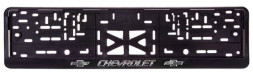 Рамка номера пластик  CHEVROLET  (книжка)