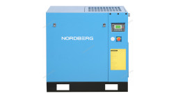 Компрессор винтовой NORDBERG NCC20 (15 кВт, 10 бар, 1910 л/мин, IP55)