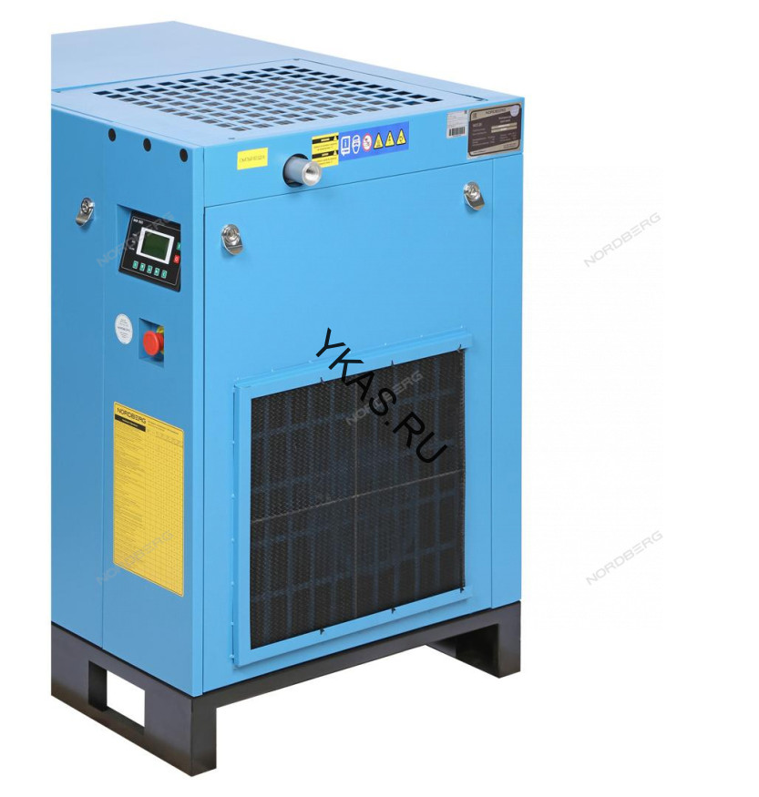 Компрессор винтовой NORDBERG NCC20 (15 кВт, 10 бар, 1910 л/мин, IP55)