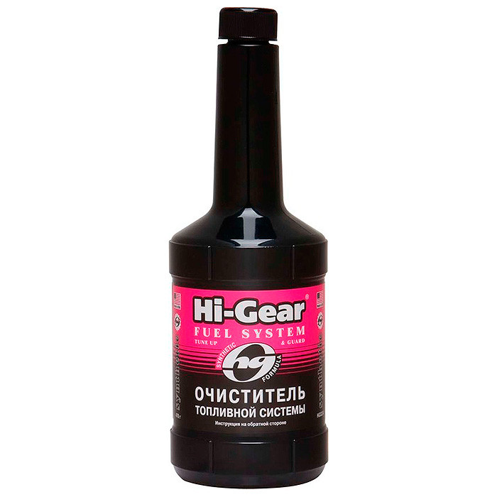 HG 3234 Синтетический очиститель систем питания бензиновых двигателей,473мл.
