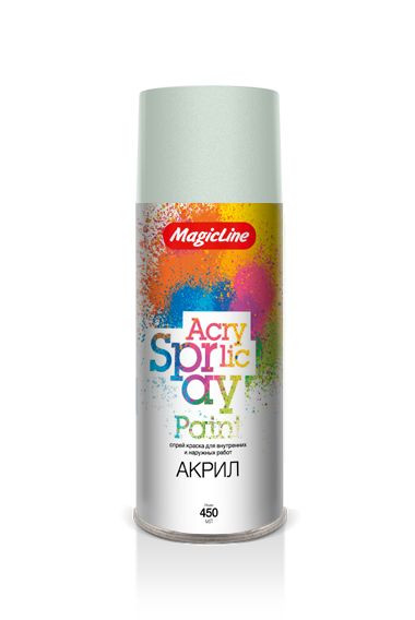 MagicLine  Краска акрил.  050  Небесно-белая  (450мл) RAL 9018